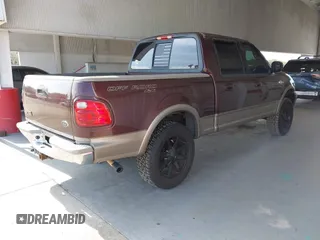 2001 Ford F-150 XLT with VIN 1FTRW08L91KA85396, listed as a IAAI auction lot 42525105 with 123,360 mi miles and . Bid and sale history available at DreamBid. Image 4.