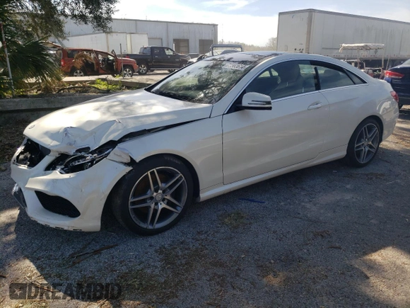2017 Mercedes-Benz E-Class E 400 with VIN WDDKJ6FB1HF355145, listed as a Copart auction lot 73563614 with 0 mi miles and Salvage Title. Bid and sale history available at carsss.com. Image 1.
