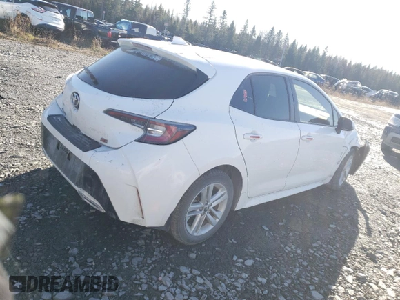2019 Toyota Corolla Hatchback SE with VIN JTNK4RBE2K3059722, listed as a Copart auction lot 79942824 with 144,419 mi miles and Salvage Title. Bid and sale history available at carsss.com. Image 3.
