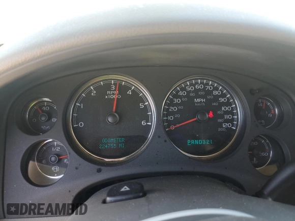 2007 Chevrolet Suburban LTZ с VIN 1GNFK16357J236974, выставлен на аукционе Copart как лот 58245615 с пробегом 224 755 миль миль и Списание • Salvage title. История ставок и продаж доступна на DreamBid. Изображение 9.