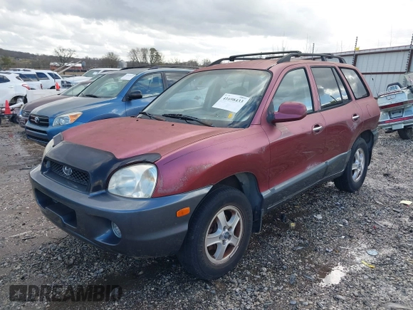 2002 Hyundai Santa Fe GLS z VIN KM8SC13D32U230286, wystawiony jako IAAI lot #41698433 z przebiegiem 151 183 mil mil oraz . Historia ofert i sprzedaży dostępna na DreamBid. Obrazek 2.