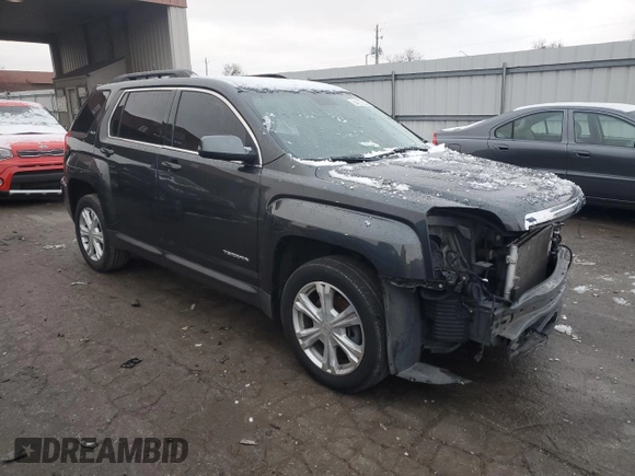 2017 GMC Terrain SLE with VIN 2GKFLNE35H6264453, listed as a Copart auction lot 84270584 with 111,805 mi miles and Salvage Title. Bid and sale history available at carsss.com. Image 4.