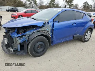 2019 Toyota C-HR XLE with VIN NMTKHMBX4KR072109, listed as a Copart auction lot 47124985 with 142,969 mi miles and Salvage Title. Bid and sale history available at carsss.com. Image 1.