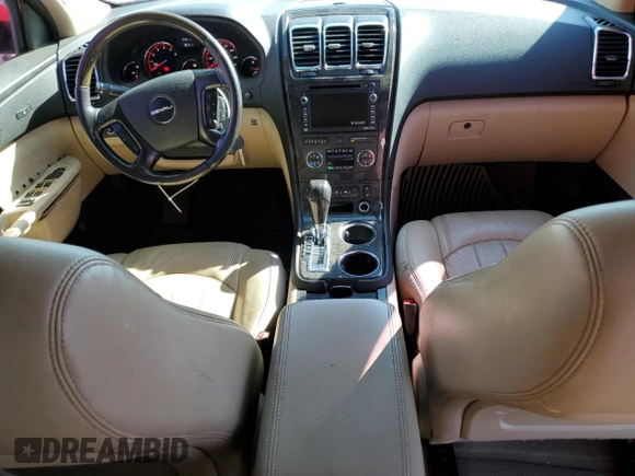 2012 GMC Acadia Denali with VIN 1GKKVTED1CJ128743, listed as a Copart auction lot 63316015 with 275,601 mi miles and Salvage title. Bid and sale history available at DreamBid. Image 8.