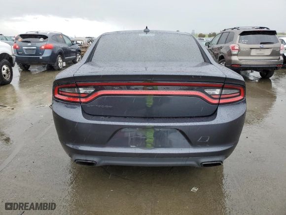 2017 Dodge Charger SXT with VIN 2C3CDXHG6HH528505, listed as a Copart auction lot 43853885 with 139,490 mi miles and Salvage Title. Bid and sale history available at carsss.com. Image 6.