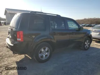 2011 Honda Pilot EX-L with VIN 5FNYF4H57BB017696, listed as a Copart auction lot 45920415 with 223,026 mi miles and Clean Title. Bid and sale history available at carsss.com. Image 3.