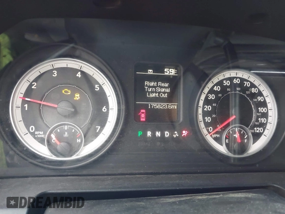 2013 Ram 1500 Express with VIN 1C6RR6FT0DS577470, listed as a IAAI auction lot 42196242 with 175,823 mi miles and . Bid and sale history available at DreamBid. Image 7.