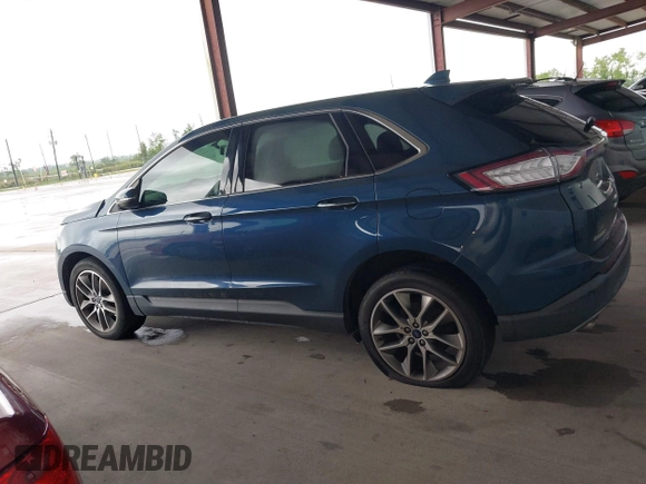 2016 Ford Edge Titanium with VIN 2FMPK3K92GBB76588, listed as a IAAI auction lot 40279879 with 116,293 mi miles. Bid and sale history available at carsss.com. Image 13.