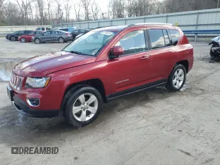 2015 Jeep Compass High Altitude Edition with VIN 1C4NJDEB0FD175824, listed as a Copart auction lot 51745415 with 171,642 mi miles and Salvage Title. Bid and sale history available at carsss.com. Image 1.