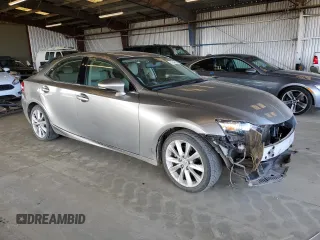 2014 Lexus IS 250 z VIN JTHBF1D26E5011599, wystawiony jako Copart lot #57348725 z przebiegiem 141 610 mil mil oraz Szkody całkowita. Historia ofert i sprzedaży dostępna na DreamBid. Obrazek 4.