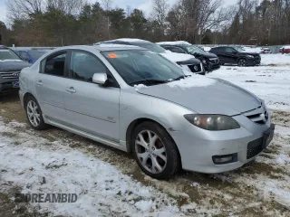 2007 Mazda 3 S Sport with VIN JM1BK323471648067, listed as a Copart auction lot 41543385 with 142,593 mi miles and Salvage Title. Bid and sale history available at carsss.com. Image 4.