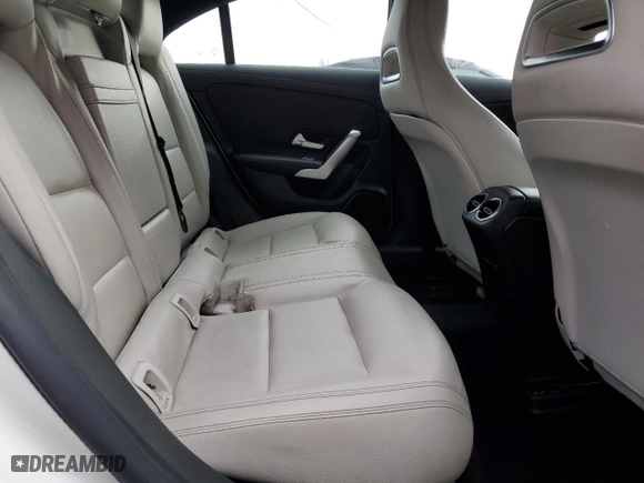2022 Mercedes-Benz CLA with VIN W1K5J4GB9NN312660, listed as a Copart auction lot 82545984 with 0 mi miles and Salvage Title. Bid and sale history available at carsss.com. Image 10.