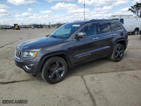 2014 Jeep Grand Cherokee Limited with VIN 1C4RJFBG7EC467326, listed as a Copart auction lot 52544705 with 185,742 mi miles and Clean Title. Bid and sale history available at carsss.com. Image 1.