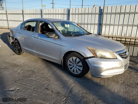 2011 Honda Accord Sdn LX with VIN 1HGCP2F3XBA013682, listed as a Copart auction lot 45602955 with 205,380 mi miles and Non Repairable. Bid and sale history available at carsss.com. Image 4.