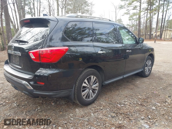 2020 Nissan Pathfinder S with VIN 5N1DR2AN3LC626072, listed as a IAAI auction lot 41196639 with 148,626 mi miles. Bid and sale history available at carsss.com. Image 4.