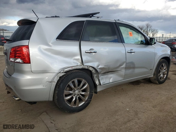 2013 Kia Sorento SX with VIN 5XYKWDA27DG375236, listed as a Copart auction lot 81716644 with 0 mi miles and Salvage Title. Bid and sale history available at carsss.com. Image 3.