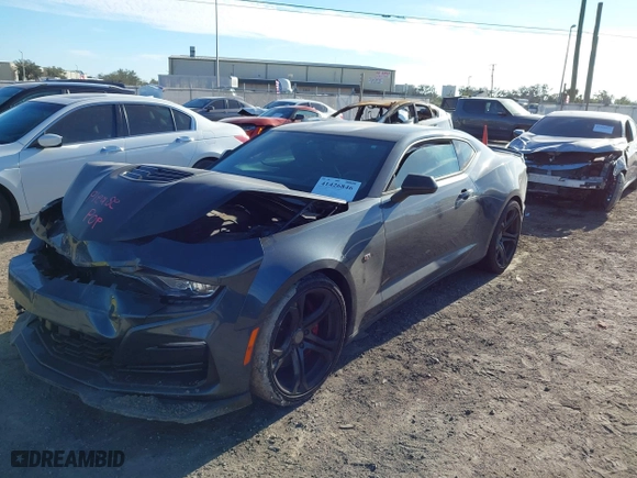 2020 Chevrolet Camaro 1SS with VIN 1G1FE1R72L0144079, listed as a IAAI auction lot 41426846 with 55,022 mi miles. Bid and sale history available at carsss.com. Image 17.