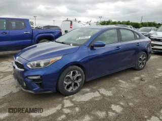 2019 Kia Forte LXS with VIN 3KPF24AD5KE031574, listed as a Copart auction lot 58608375 with 105,735 mi miles and Salvage title. Bid and sale history available at DreamBid. Image 1.