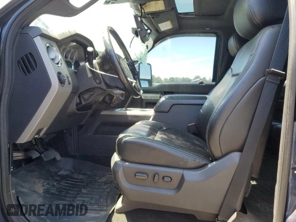 2013 Ford F-250 XL with VIN 1FT7W2B68DEA65536, listed as a Copart auction lot 56983405 with 123,614 mi miles and Salvage title. Bid and sale history available at DreamBid. Image 7.