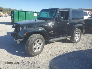 2014 Jeep Wrangler Sahara z VIN 1C4AJWBG4EL322581, wystawiony jako Copart lot #76830174 z przebiegiem 161 217 mil mil oraz Szkoda całkowita • Salvage title. Historia ofert i sprzedaży dostępna na DreamBid. Obrazek 1.
