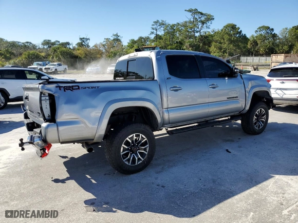 2021 Toyota Tacoma 2WD SR5 with VIN 3TMAZ5CN1MM153911, listed as a Copart auction lot 48010715 with 97,700 mi miles and Non Repairable. Bid and sale history available at carsss.com. Image 3.