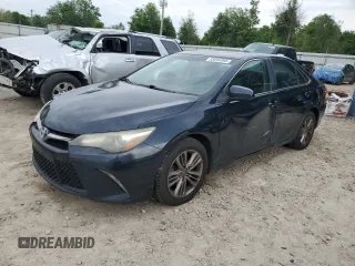 2015 Toyota Camry XLE with VIN 4T1BF1FK1FU014007, listed as a Copart auction lot 55846995 with 218,196 mi miles and Salvage Title. Bid and sale history available at DreamBid. Image 1.