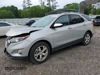 2019 Chevrolet Equinox Premier z VIN 3GNAXNEV6KL329705, wystawiony jako Copart lot #51683295 z przebiegiem 79 795 mil mil oraz Szkoda całkowita • Salvage title. Historia ofert i sprzedaży dostępna na DreamBid. Obrazek 1.