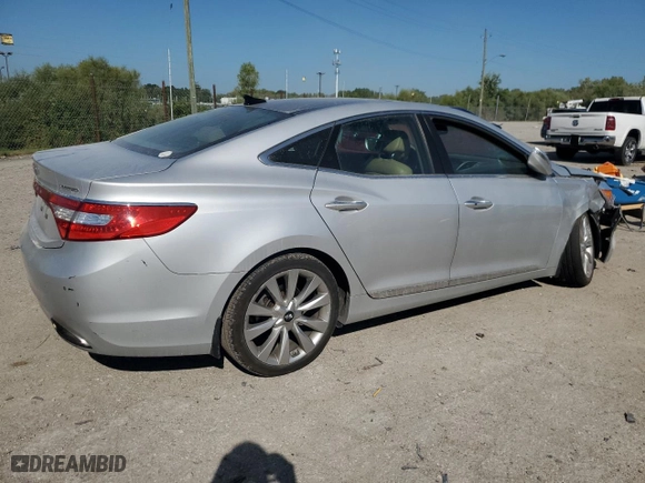 2014 Hyundai Azera Limited with VIN KMHFH4JG1EA340888, listed as a Copart auction lot 69522234 with 0 mi miles and Salvage Title. Bid and sale history available at carsss.com. Image 3.