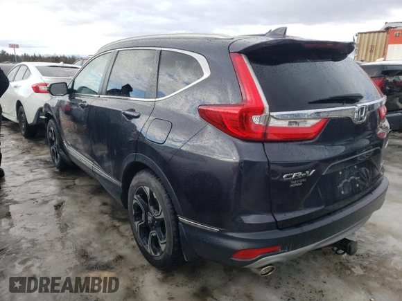 2019 Honda CR-V Touring with VIN 2HKRW2H99KH125251, listed as a Copart auction lot 47030195 with 69,308 mi miles and Salvage Title. Bid and sale history available at carsss.com. Image 2.