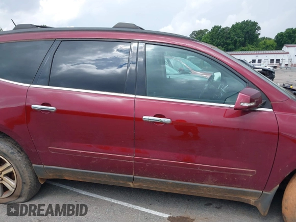 2016 Chevrolet Traverse LT z VIN 1GNKRGKD1GJ169074, wystawiony jako IAAI lot #42247451 z przebiegiem 139 889 mil mil oraz . Historia ofert i sprzedaży dostępna na DreamBid. Obrazek 13.