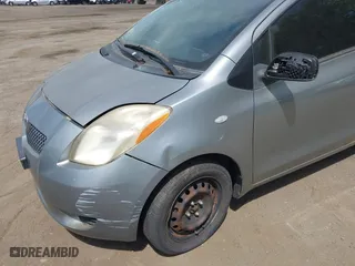 2007 Toyota Yaris with VIN JTDJT923375097991, listed as a IAAI auction lot 42094958 with 269,053 mi miles. Bid and sale history available at carsss.com. Image 6.