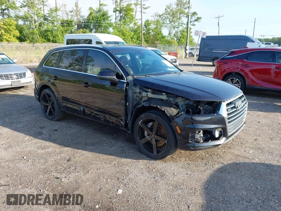 2018 Audi Q7 Premium Plus with VIN WA1LHAF70JD024688, listed as a IAAI auction lot 42567863 with 151,660 mi miles and . Bid and sale history available at DreamBid. Image 1.