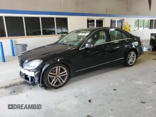 2013 Mercedes-Benz C 300 Sport with VIN WDDGF8AB0DR253371, listed as a Copart auction lot 62021785 with 190,938 mi miles and Salvage title. Bid and sale history available at DreamBid. Image 1.