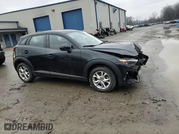 2019 Mazda CX-3 Sport with VIN JM1DKFB76K0410555, listed as a Copart auction lot 46980885 with 12,434 mi miles and Salvage Title. Bid and sale history available at DreamBid. Image 15.