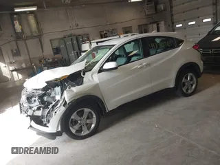 2021 Honda HR-V LX with VIN 3CZRU6H39MM734422, listed as a IAAI auction lot 41830761 with 46,260 mi miles. Bid and sale history available at carsss.com. Image 2.