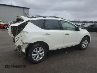2014 Nissan Murano LE with VIN JN8AZ1MW0EW519380, listed as a Copart auction lot 85712874 with 152,784 mi miles and Salvage Title. Bid and sale history available at carsss.com. Image 3.
