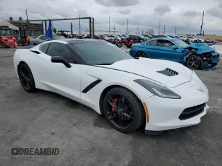 2015 Chevrolet Corvette 3LT with VIN 1G1YE2D75F5118377, listed as a Copart auction lot 48600785 with 52,125 mi miles and Salvage Title. Bid and sale history available at carsss.com. Image 4.