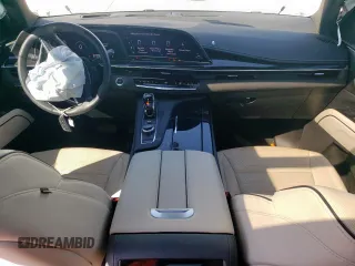 2023 Cadillac Escalade 4WD Sport with VIN 1GYS4FKL9PR531625, listed as a Copart auction lot 50105865 with 25,110 mi miles and Salvage title. Bid and sale history available at DreamBid. Image 8.