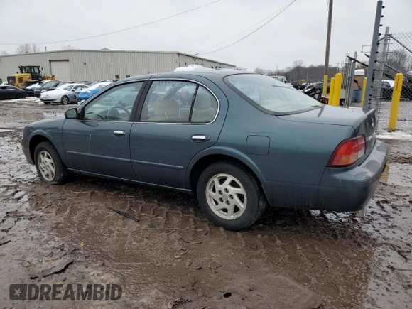 1998 Nissan Maxima GXE with VIN JN1CA21D1WT607137, listed as a Copart auction lot 43629285 with 159,196 mi miles and Salvage title. Bid and sale history available at DreamBid. Image 2.