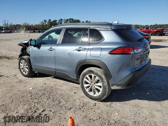 2023 Toyota Corolla Cross LE with VIN 7MUCAAAG8PV060228, listed as a Copart auction lot 86827224 with 40,395 mi miles and Salvage title. Bid and sale history available at DreamBid. Image 2.