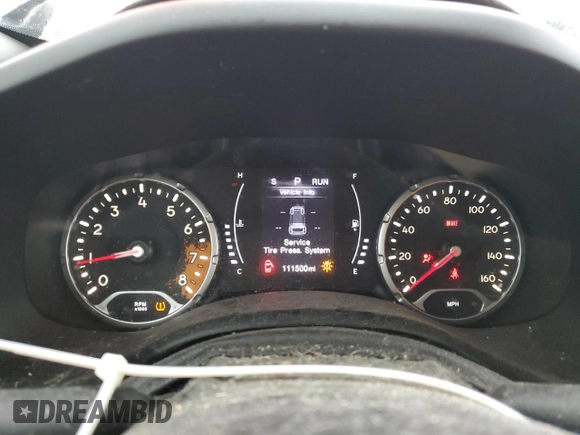 2018 Jeep Renegade Altitude with VIN ZACCJBBB6JPH79033, listed as a Copart auction lot 61898995 with 111,500 mi miles and Salvage title. Bid and sale history available at DreamBid. Image 9.