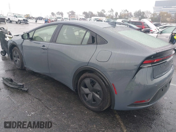 2023 Toyota Prius LE with VIN JTDACAAU0P3013309, listed as a IAAI auction lot 41567923 with 44,473 mi miles and . Bid and sale history available at DreamBid. Image 3.