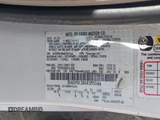 2010 Ford Fusion Hybrid with VIN 3FADP0L38AR395166, listed as a IAAI auction lot 42814717 with 43,099 mi miles and . Bid and sale history available at DreamBid. Image 9.