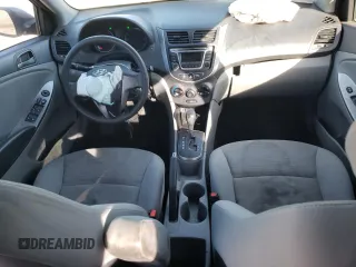 2017 Hyundai Accent SE with VIN KMHCT4AEXHU373715, listed as a Copart auction lot 46822765 with 125,398 mi miles and Salvage Title. Bid and sale history available at carsss.com. Image 8.