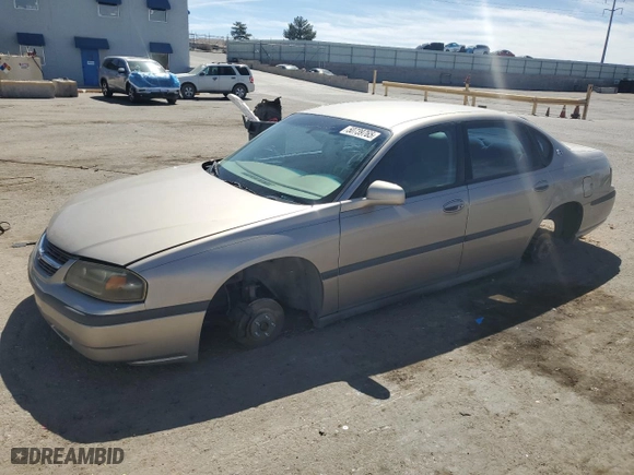 2003 Chevrolet Impala with VIN 2G1WF52E439337434, listed as a Copart auction lot 50739765 with 134,566 mi miles and Salvage Title. Bid and sale history available at carsss.com. Image 1.