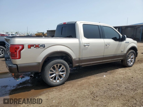 2017 Ford F-150 XL with VIN 1FTEW1EG3HFC88167, listed as a Copart auction lot 57995745 with Not provided miles and Salvage title. Bid and sale history available at DreamBid. Image 3.