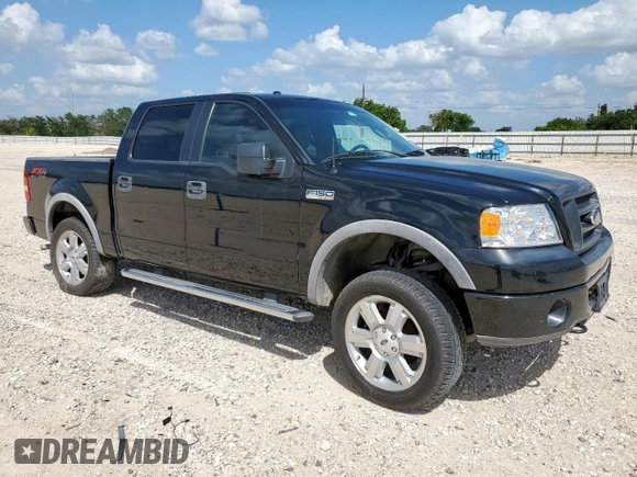 2006 Ford F-150 XLT with VIN 1FTPW14V46FB64348, listed as a Copart auction lot 61654675 with 274,017 mi miles and Salvage title. Bid and sale history available at DreamBid. Image 4.
