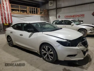 2017 Nissan Maxima S with VIN 1N4AA6AP6HC385662, listed as a Copart auction lot 45093465 with 95,978 mi miles and Salvage Title. Bid and sale history available at DreamBid. Image 4.