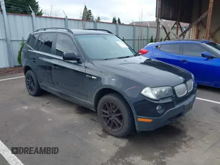 2007 BMW X3 3.0si with VIN WBXPC93407WF23377, listed as a IAAI auction lot 41893192 with 127,413 mi miles and . Bid and sale history available at DreamBid. Image 1.