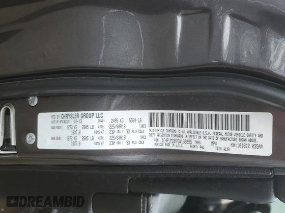 2014 Jeep Cherokee Limited with VIN 1C4PJMDB7EW138895, listed as a Copart auction lot 52585115 with 199,744 mi miles and Salvage Title. Bid and sale history available at DreamBid. Image 13.